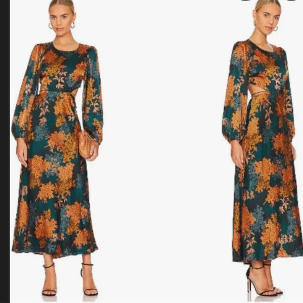 Floral Long Sleeve Dress